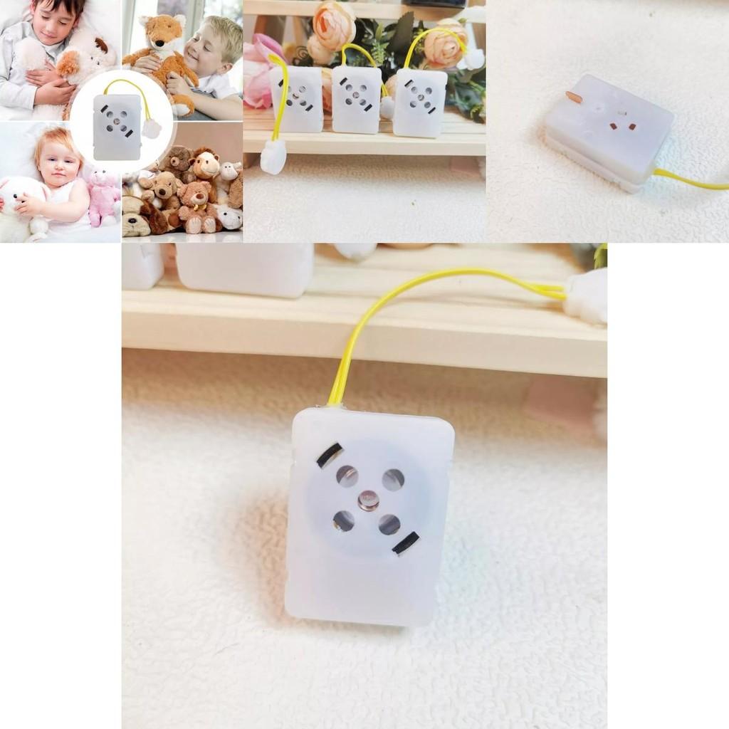 Aufnehmbares DIY Spieluhr Plüschtier mit 40 Sekunden hochwertigem Sprachrekorder für besondere Momente