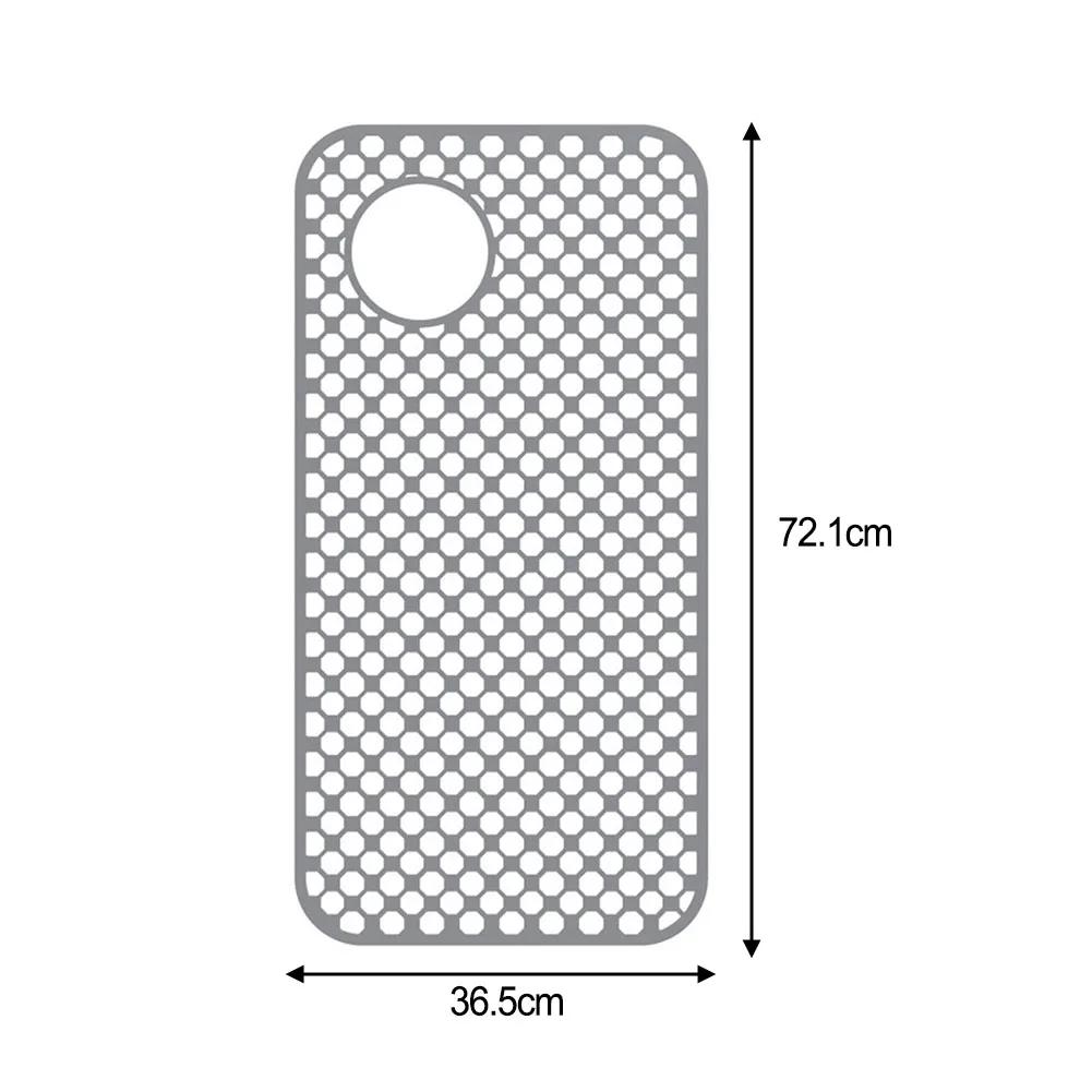 Heat Resistant Mat Collapsible Sink Mat Customizable Size Dishwasher Safe Food-Grade Silicone Quick Drying Design