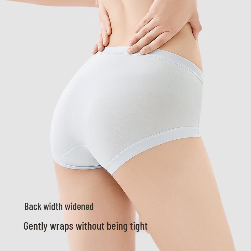 Jingdong Zao Lenzing Modal 5A Antibacterial High-Waist Seamless Women's Briefs