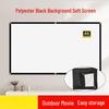 Double-Sided Thickened Milk Silk Projection Screen