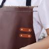 Waterproof & Oil-Proof Kitchen Apron with Hand-Wiping Feature and Custom Logo Option