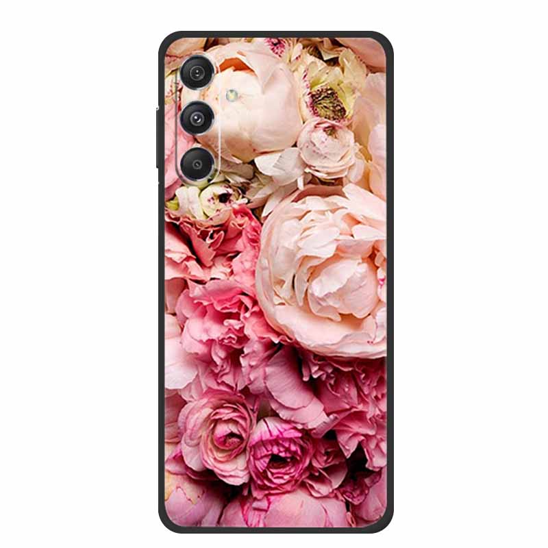 For Samsung A16 5G Phone Case Cover Lion Wolf Tiger Black Silicone Soft Back Cover Cases For Samsung Galaxy A16 Case A 16 Coque