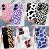 Pour Realme C55 4G Coque de Téléphone Silicone Souple Résistante aux Chocs Impression Léopard Housse de Protection Pour OPPO Realme C55 Fundas C 55 Coque