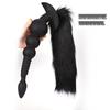 Martial Soul Unisex Tail Plug with Beads for Cosplay and Adult Role Play