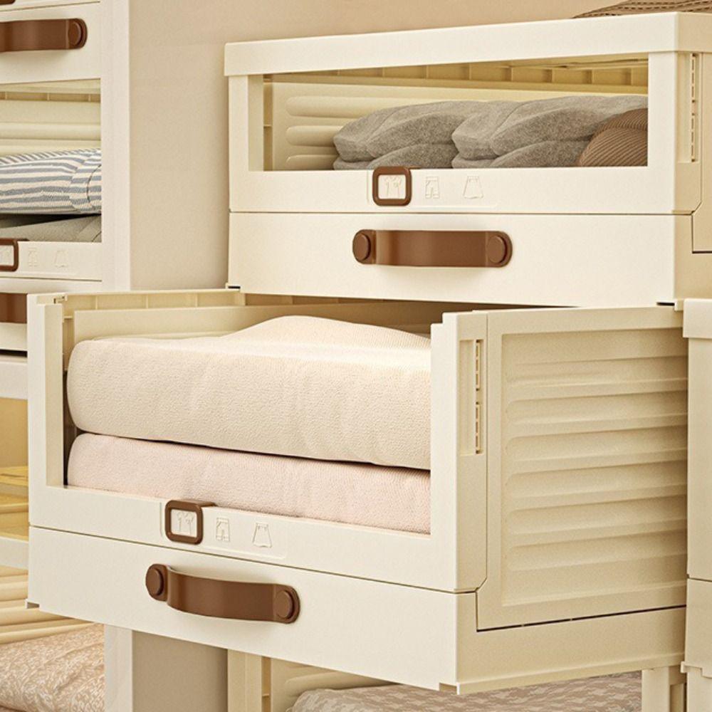 Stackable Storage Box Foldable Kitchen Organizers Household Drawer Organizer Desktop Sundries