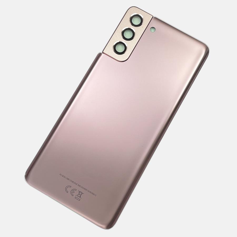 Vetro Posteriore S21 Plus 5G Sostituzione Porta Posteriore Batteria, Per Samsung Galaxy S21+ 5G Cover Posteriore Con Foro Lente Fotocamera