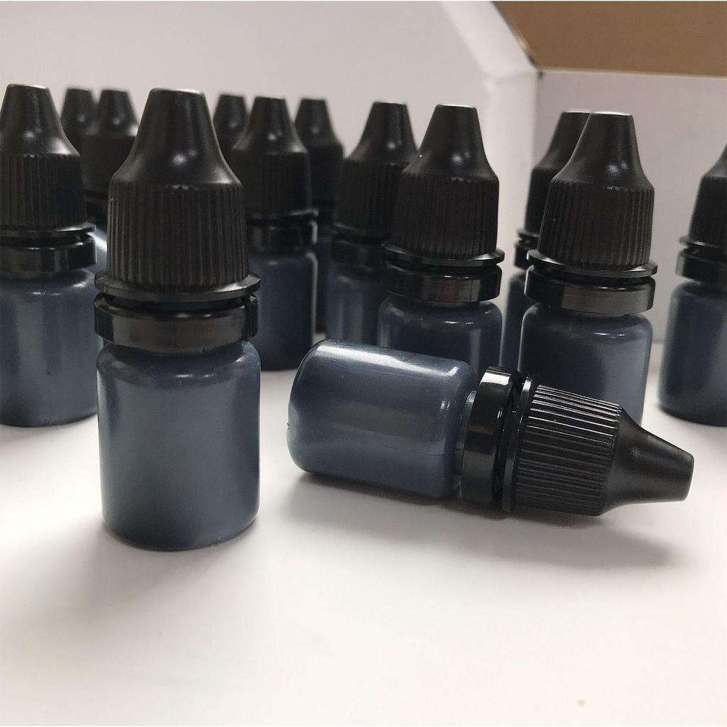 3pcs/set Refill Ink For Stamp Fast Drying Stamp Replacement Ink 10ml Portable Refill Ink Lightweight Stamp Refill Ink For Letter
