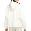Nike Solid Color Hooded Pullover Sweatshirt Women Tops White DR7839-133