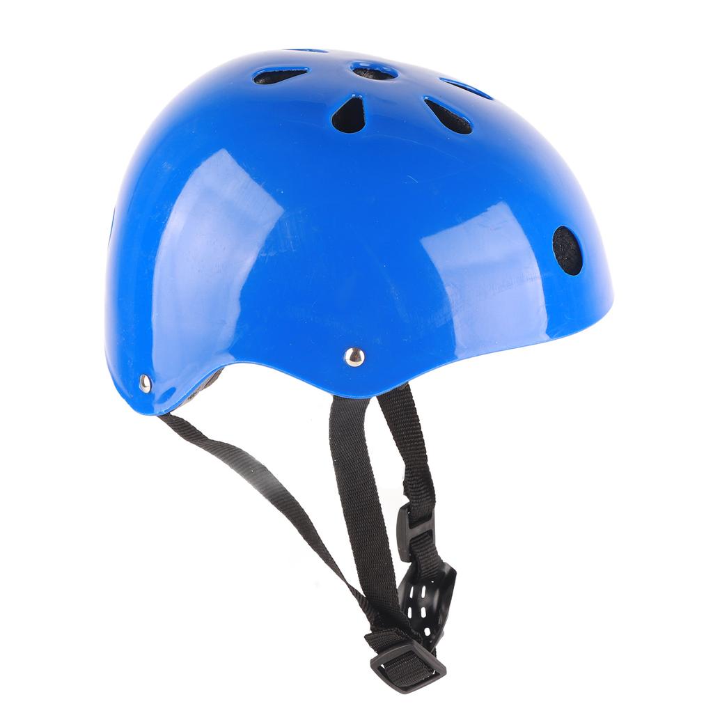 Kids Helmet Protective Gear Set Foam Elbow Knee Protector for Balance Car Scooter Roller Skating Blue