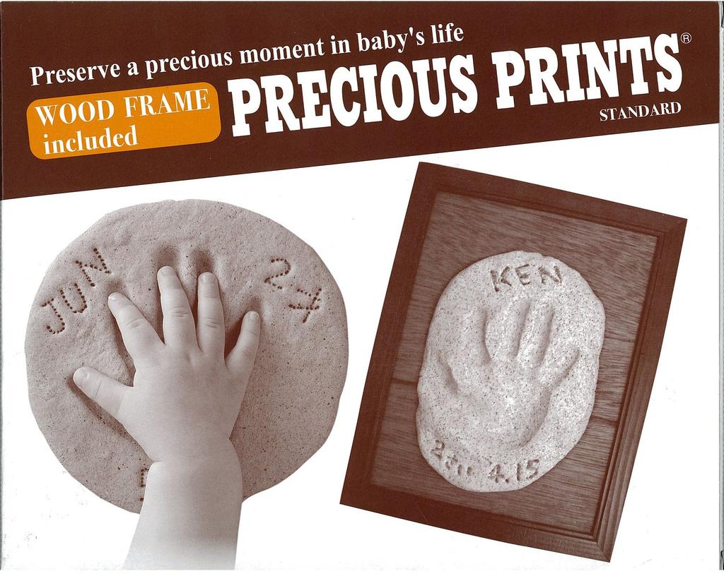 Papagino Clay 22.5 x 1.5 x 17.5cm PPS003 Precious Print (Standard) Sand/Oil/Synthetic Resin/Natural Wood