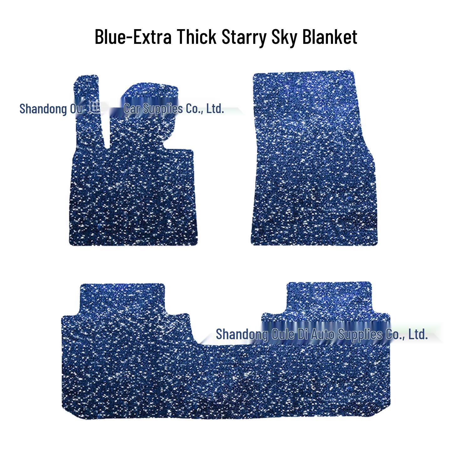 Starry Sky Velvet Floor Mats for AITO M8 Car Interior Protection
