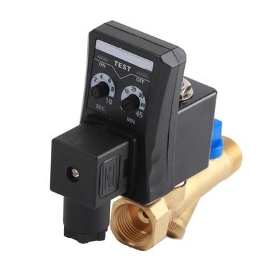 G12 DN15 Automatische Elektronische Getimede Aftapkraan voor Condensaat Luchtcompressor (AC110V)