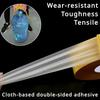 Super Traceless Carpet Adhesive Double Sided Cloth Base Tape With Strong Fixation High Viscosity For Waterproof Translucent Mesh