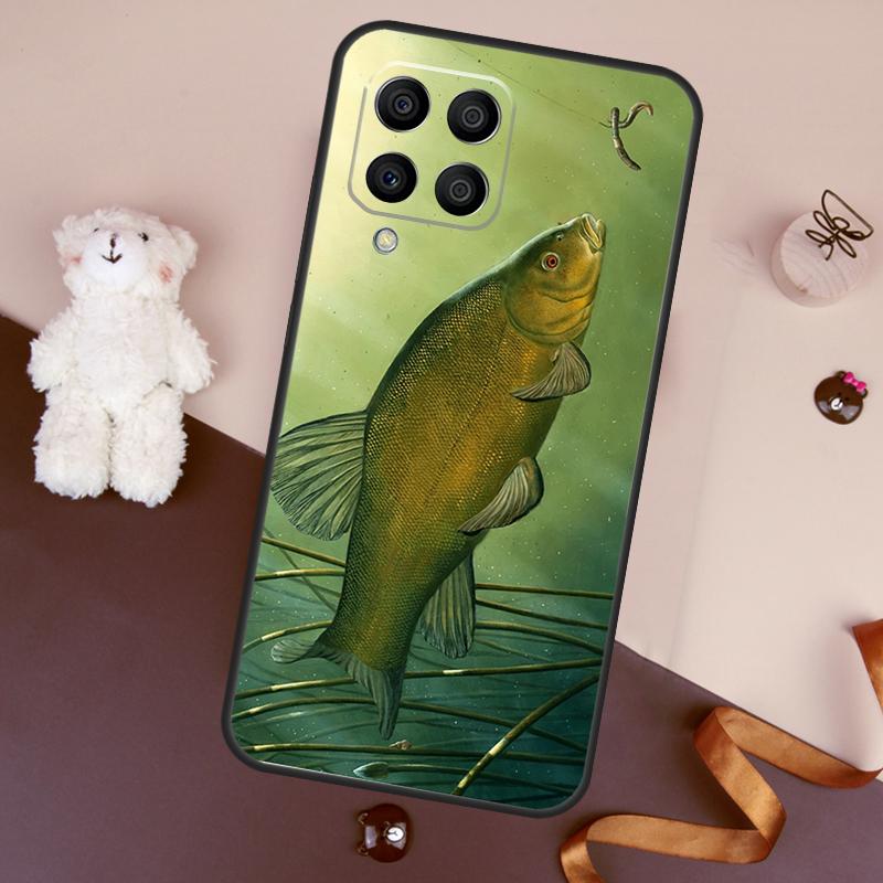 Chub Carp Fish Case For Samsung Galaxy M32 M52 M14 M54 M13 M33 M53 M56 M36 M16 M31 M11 M12 M35 M55 M15 M06