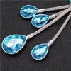 Car Rearview Mirror Pendant Universal Auto Decor Exquisite Shiny Crystal Craft Hanging Decors Interior Pendants