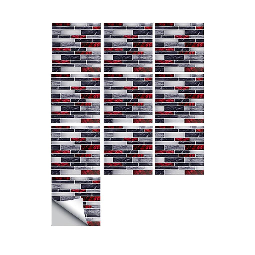 Tile Peel And Paste Removable Kitchen Wallpaper Color Pattern Decorative Wallpap