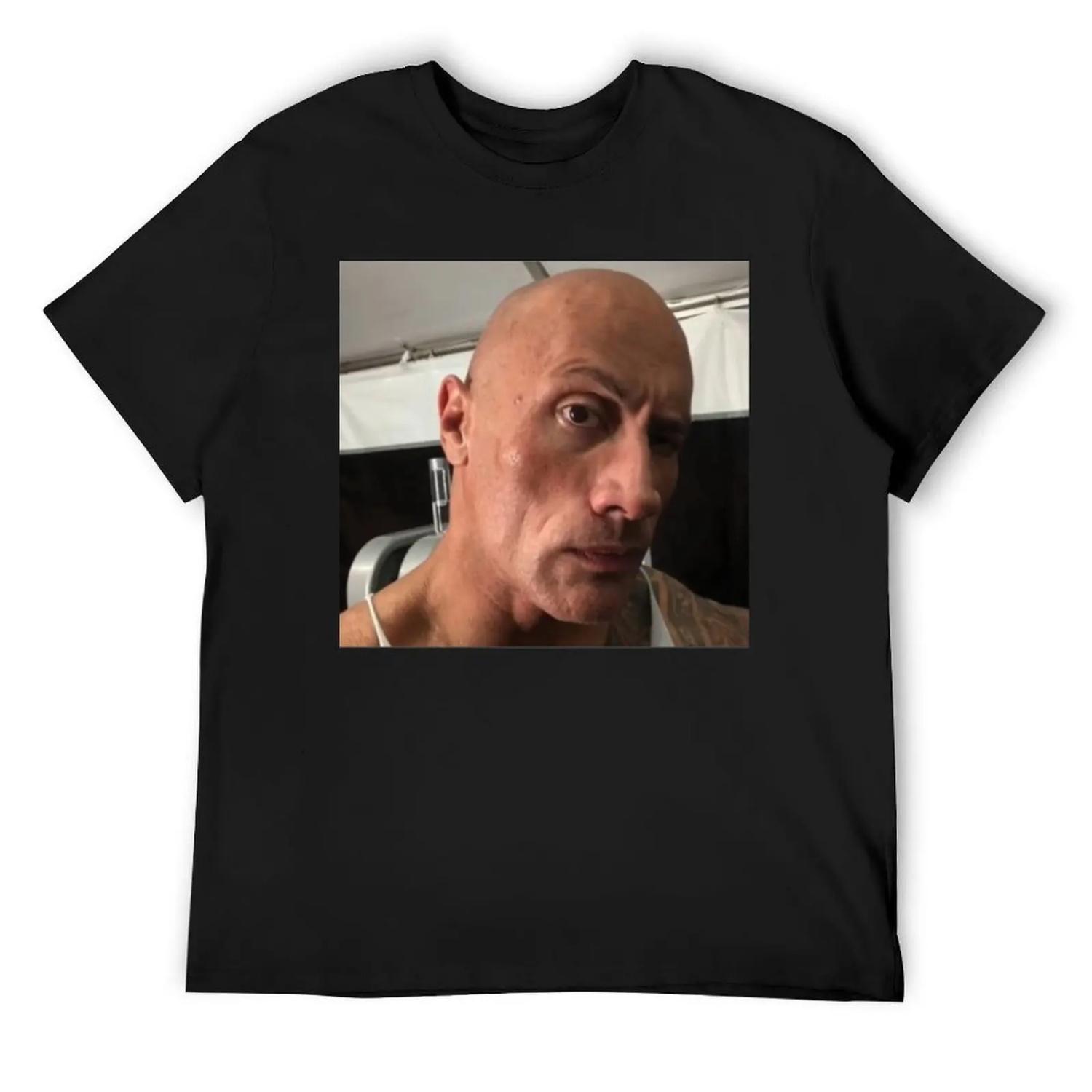 Dwayne The Rock Johnson eyebrow raise meme Classic T-Shirt for a boy boys whites tshirts personalised plus size men clothing S