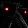 Bicycle Handlebar End Light USB Rechargeable Super Bright Waterproof Lightweight Road Mountain Bike Night Riding Mini LED Warning