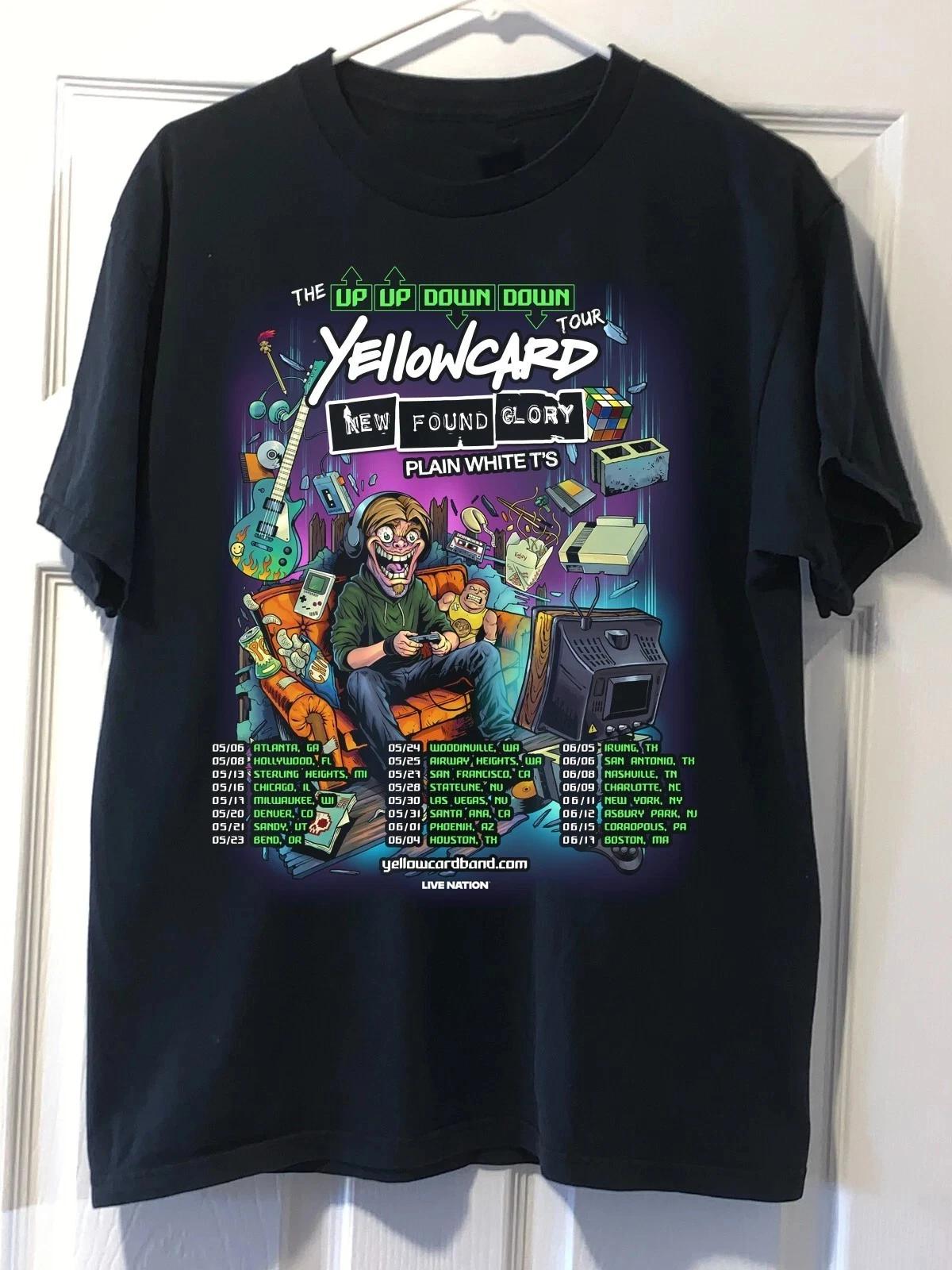 Yellowcard 2026 Up Up Down Down Tour T-shirt S