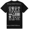 Funny Film Maker T Shirts Graphic Cotton Streetwear Short Sleeve Birthday Gifts Movie Director Filming Filmmaker T-shirt Men