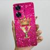 For Realme C55 RMX3710 Luxury Crown Letters Cover Soft Silicone Phone Case For Realme Narzo N55 C 55 RealmeC55 NarzoN55 Bumper
