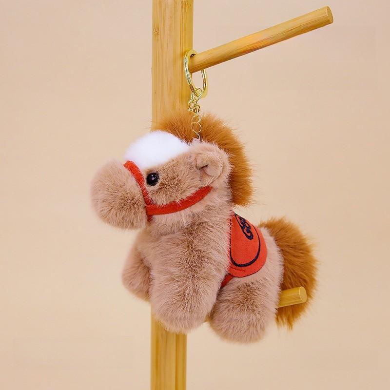 Animal Plush Keyring With Pp Cotton Fill For Gift Giving And Decoration