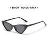 Trendy High-End Street Photography Uv-Proof Driving Sunglasses Small Frame Cat Eye Sunglasses