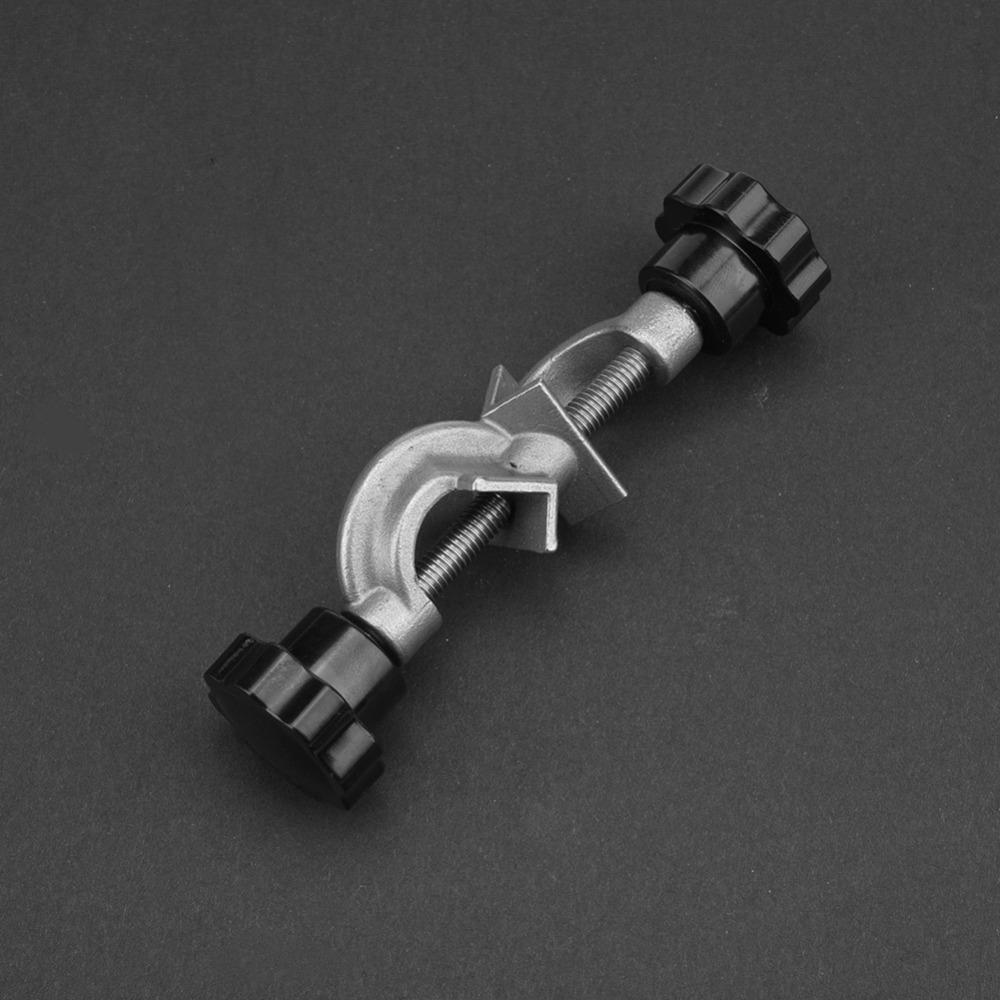 Adjustable Grip Lab Stand Clamp Holder Stainless Steel Metal Grip Support  Laboratory Use