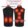Men's Dual Control USB Heated Vest - 11 Zone, 3 Temperature Settings for Winter