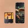 Fungal Aesthetics Phone Case For Samsung Z Flip 6 7 5G Galaxy Z Flip 5 4 3 5G Cases Shockproof Hard Cover TPU