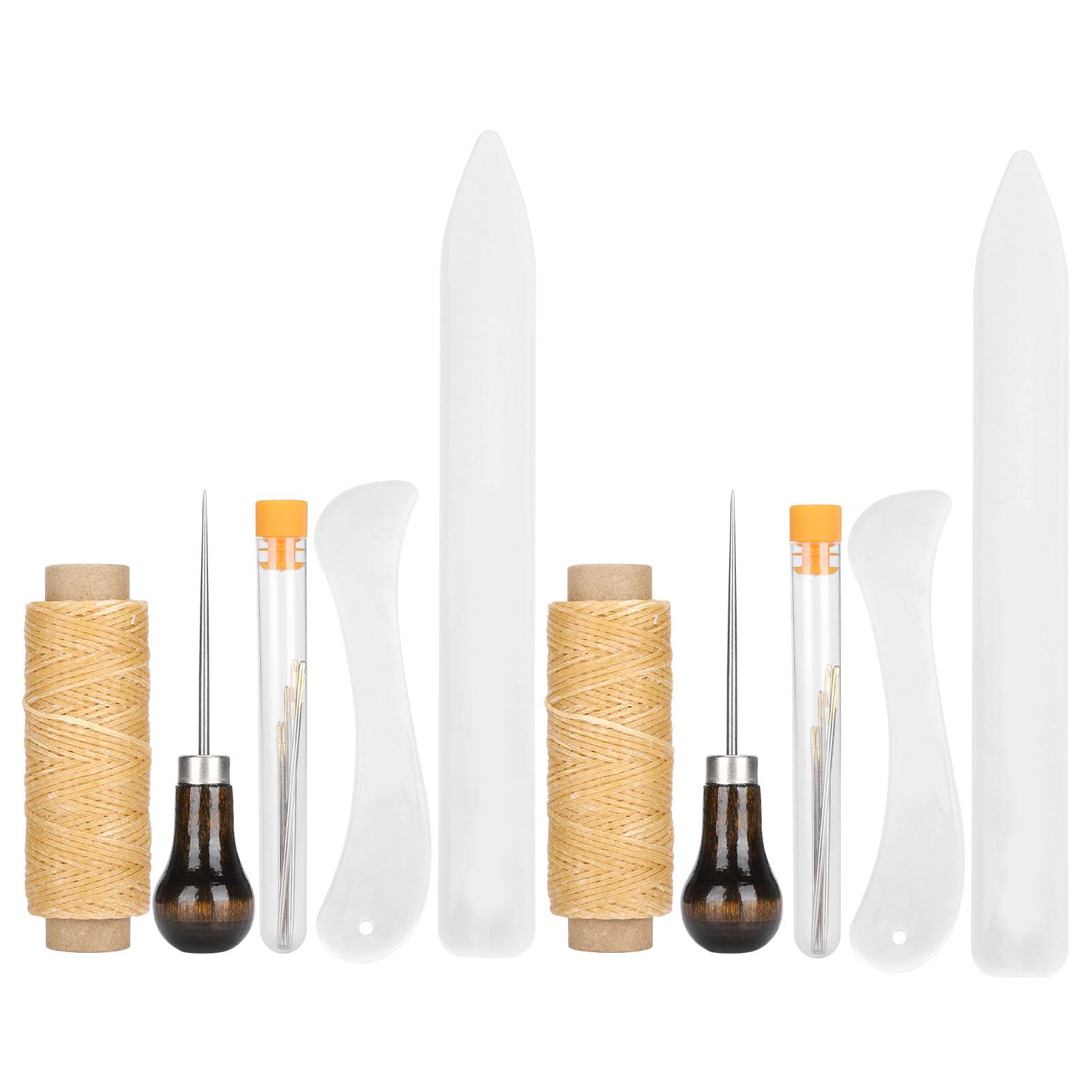

Leather Craft Sewing Tool Kit Copper Repair Hand Stitching Set DIY Sewing Accessory