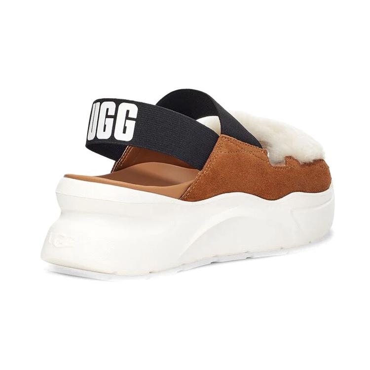 UGG Sports Sandals 'Chestnut Brown Black White' Women's 1119771-CHE
