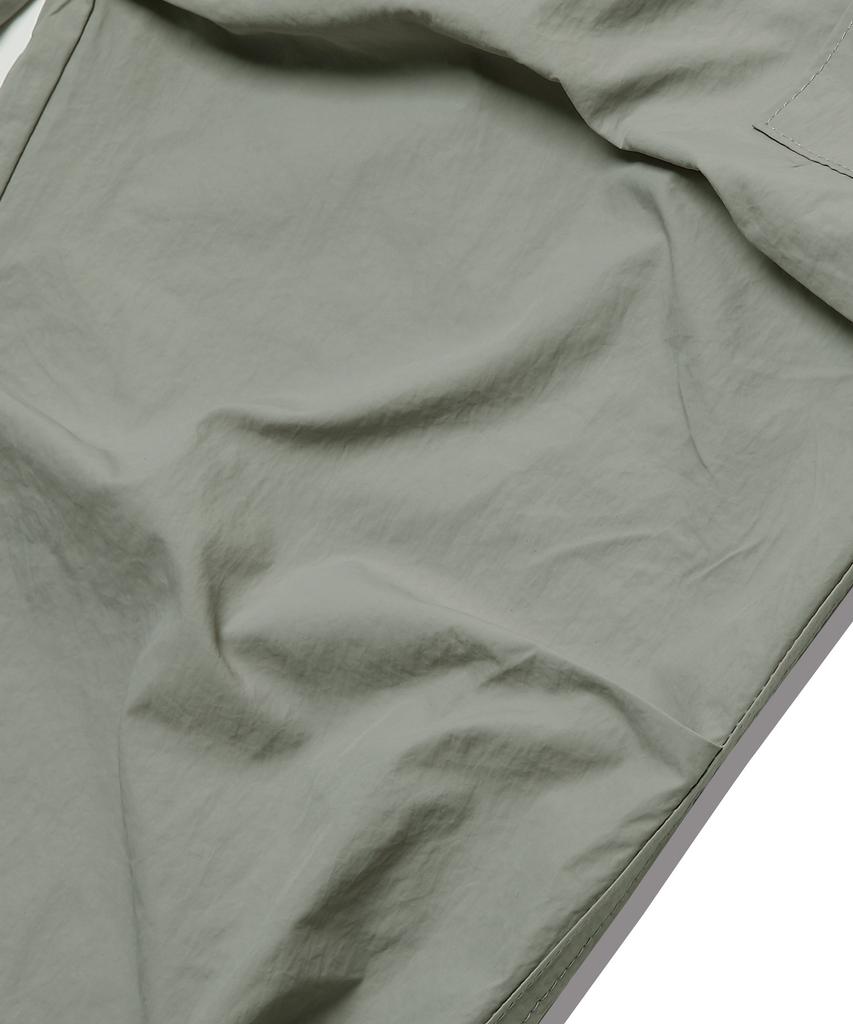 UNION BALANT Nylon Stopper Pants Light Gray