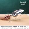 Zhi Shi Thickened Stainless Steel Ice and Popcorn Scoop