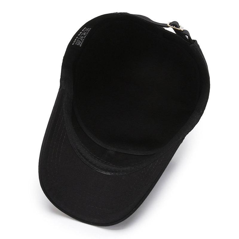 Hat solid color flat top hat spring and autumn fashion short brim visor cap cap casual hat versatile