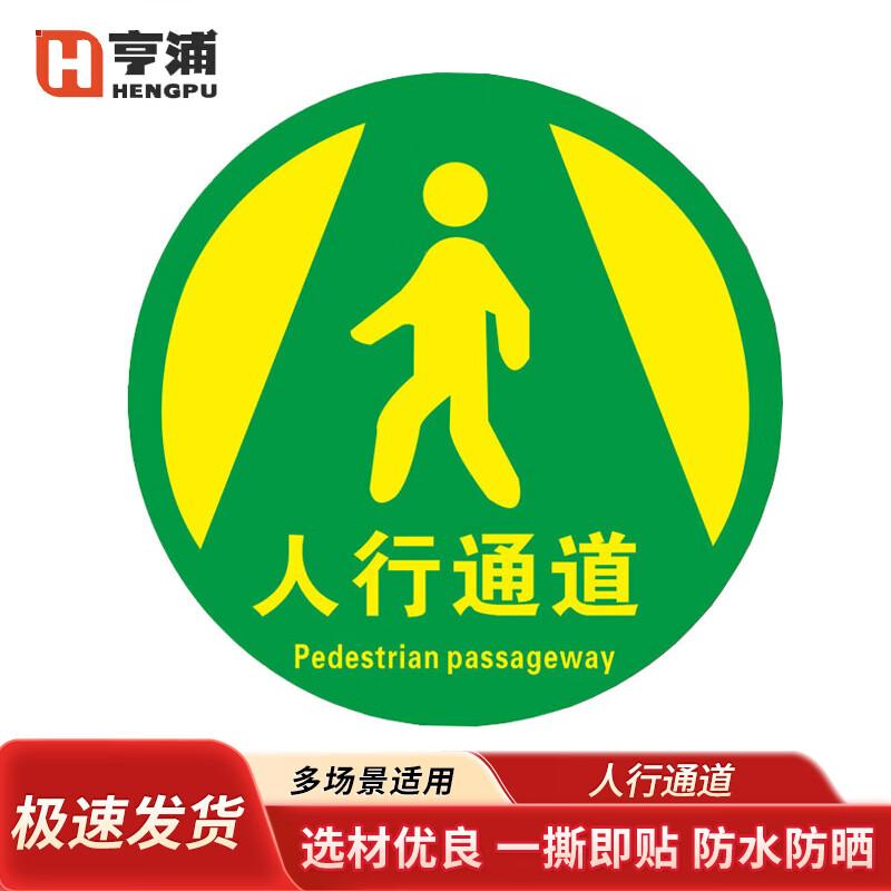 Round Inspection & Management Floor Decal 60x60cm (2 sheets)
