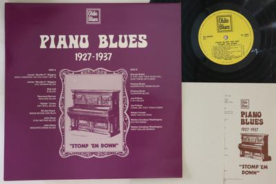 LP Record VARIOUS - Piano Blues 1927-1937 "stomp 'em Do OL2808 OLDIE BLUES 1976 Netherland Blues Used