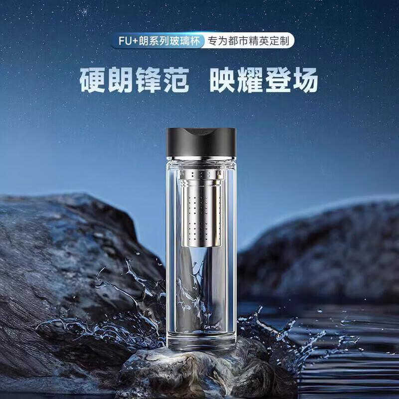 

Двустенная кружка из боросиликатного стекла Fuguang