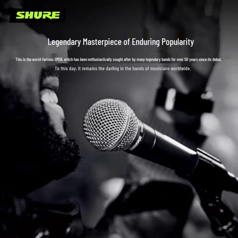 Shure SM58 Dynamic Vocal Microphone (CN version)