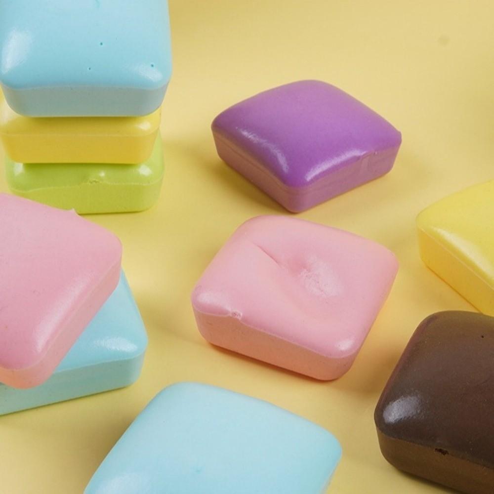 Square Simulation Bread Squeeze Toys Super Soft Toast Fidget Toy Children's Gifts