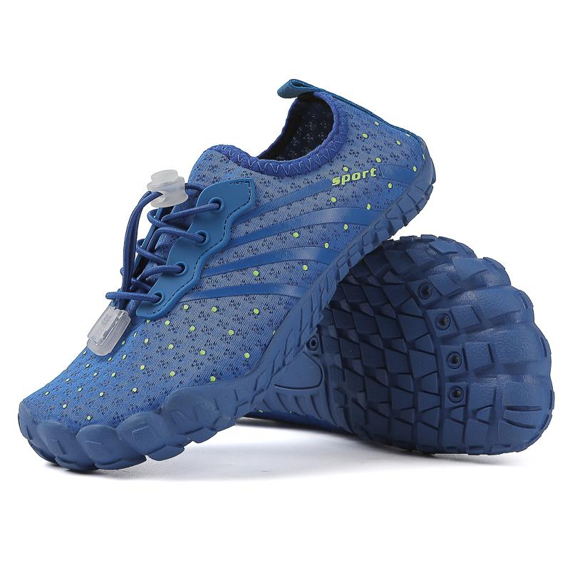 

Новая детская быстросохнущая обувь для водного спорта, дышащая обувь для мальчиков и девочек, пляжные кроссовки для плавания, обувь для серфинга босиком 36