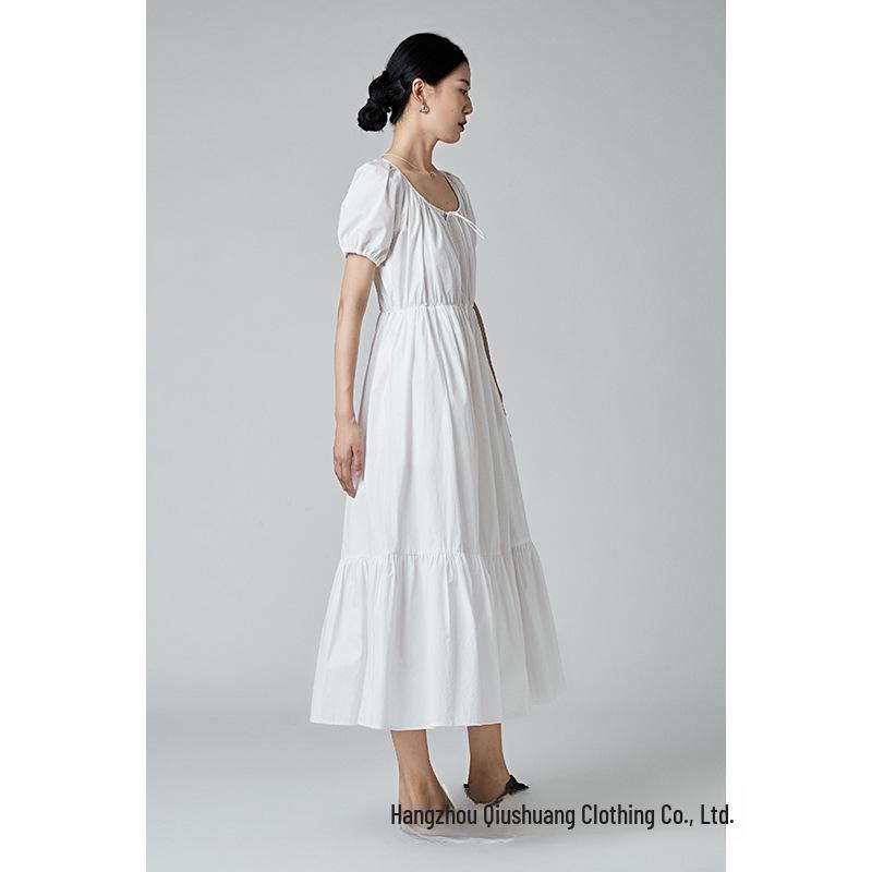 Hepburn Style French Summer Dress: Chic High-End Skirt for Women