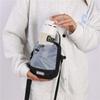 Waterproof Nylon Sling Bag - Outdoor Travel Pouch with Dedicated Water Bottle Pocket (New Nylon Crossbody Design)