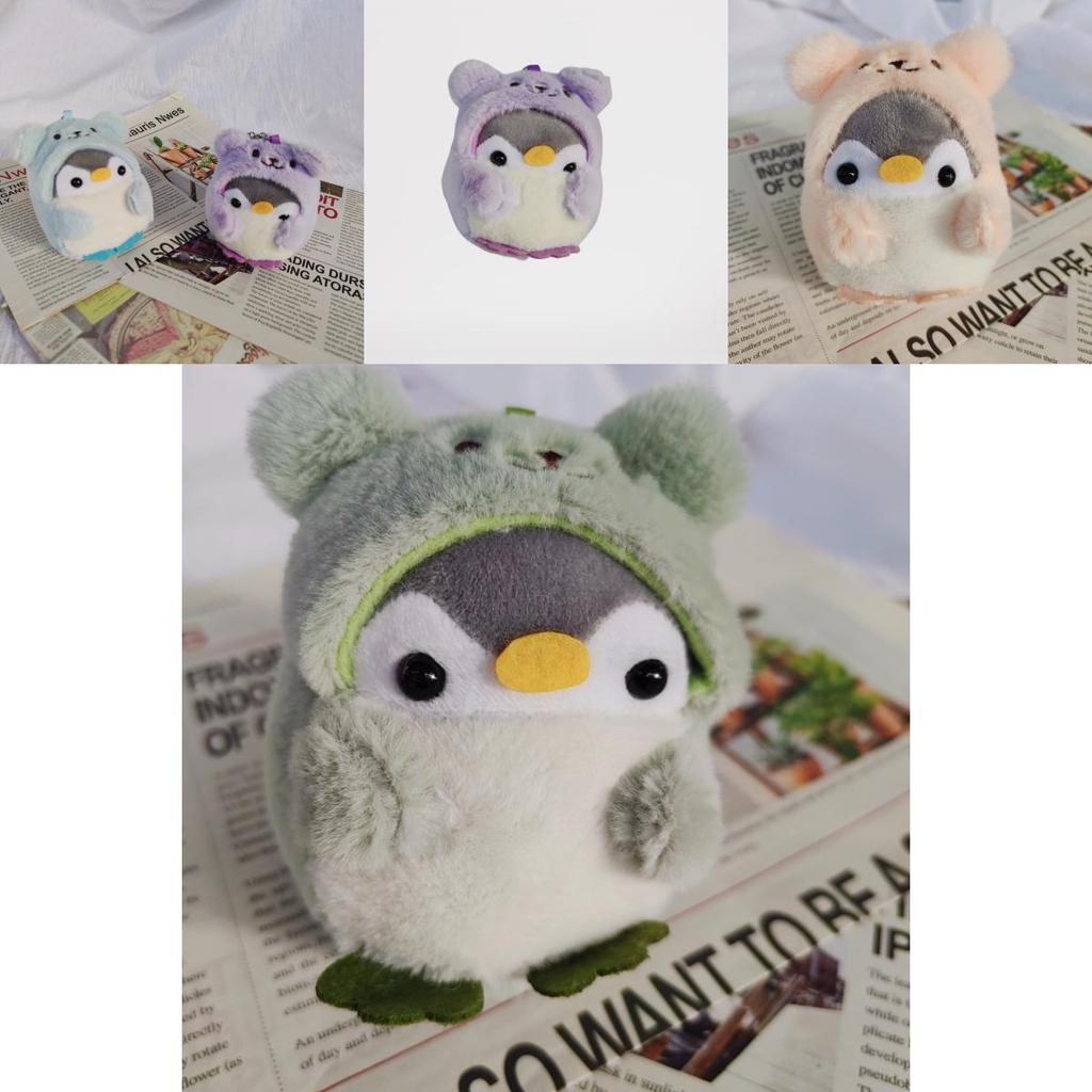 Penguin Plush Backpack Pendant With Comfortable Material For Kids Decor