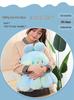 Peluche Polpo-Coniglio Reversibile: Giocattolo arcobaleno che cambia umore