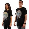 David Bowie Unisex Verziertes T-Shirt: Jahrgang '83 (Diamant)
