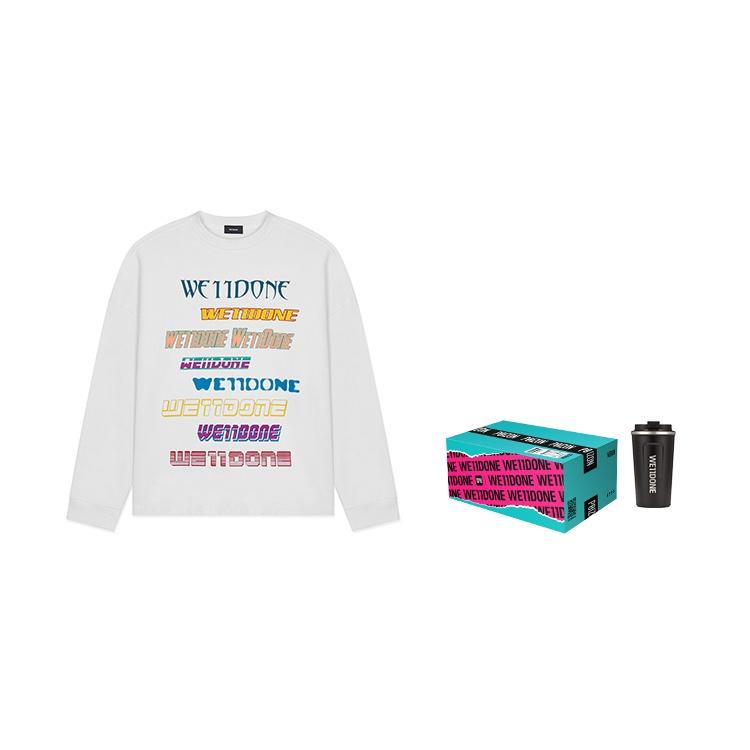 WE11DONE Logo Unisex WD-TP5-19-114-U-WH