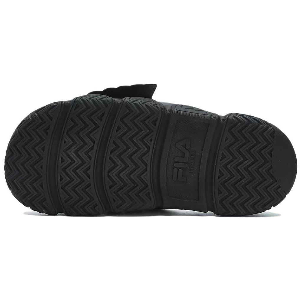 Fila Fusion Buster Slipper Comfortable Versatile Casual Slide Sandals Women slippers Black T12W421503FBK