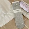 Summer Floral Ribbon Bow Lace Ankle Socks In Ballet Style, with Layered Stockings.