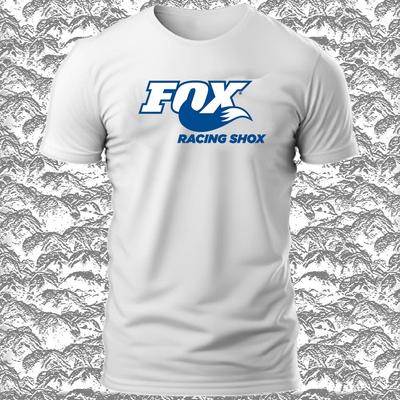 Nueva camiseta divertida Fox Racing con logo simple Talla S-5XL Unisex para EE. UU.